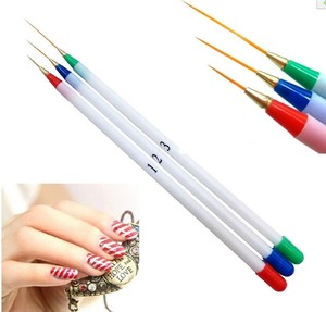 set Acrylic set  Striping Brush DIY diy Design Painting nail Art acrylic Nail Drawing Pen