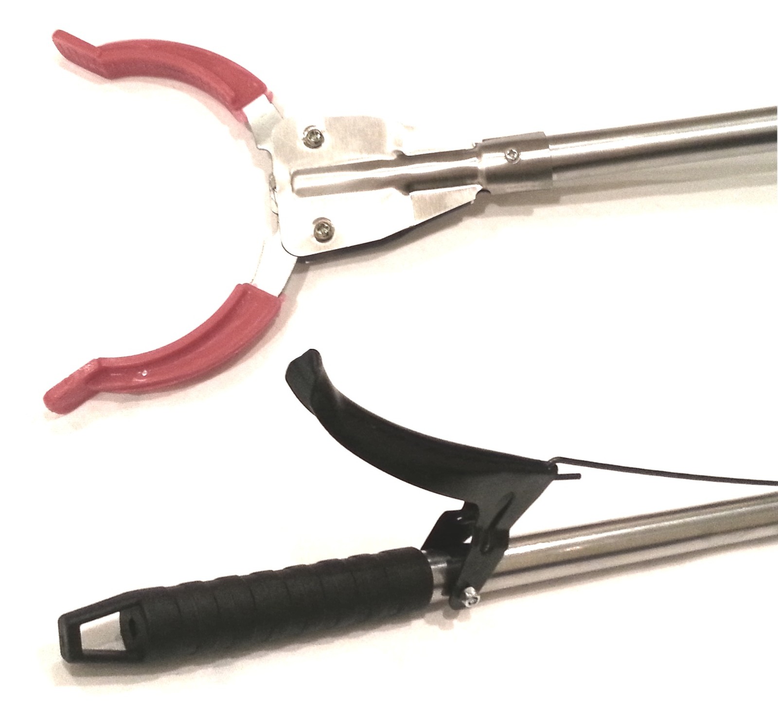 36" Pick Up Tool Steel Heavy Duty Grabber Reacher Stick Reaching Grab