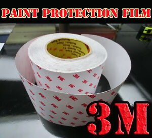3M  Car Paint Protection Film CLEAR Vinyl 2 Meter x 0 ...