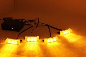 Martin Acura on Flashing Strobe Light Amber Yellow Dc 12v Emergency Car Truck Lamp New