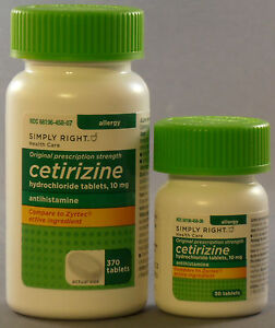 Cetirizine Hydrochloride 10Mg
