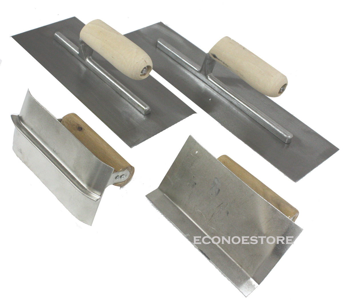 4Pc Concrete 6" Edging Hand Trowel Set Cement Masonry Finishing Hand