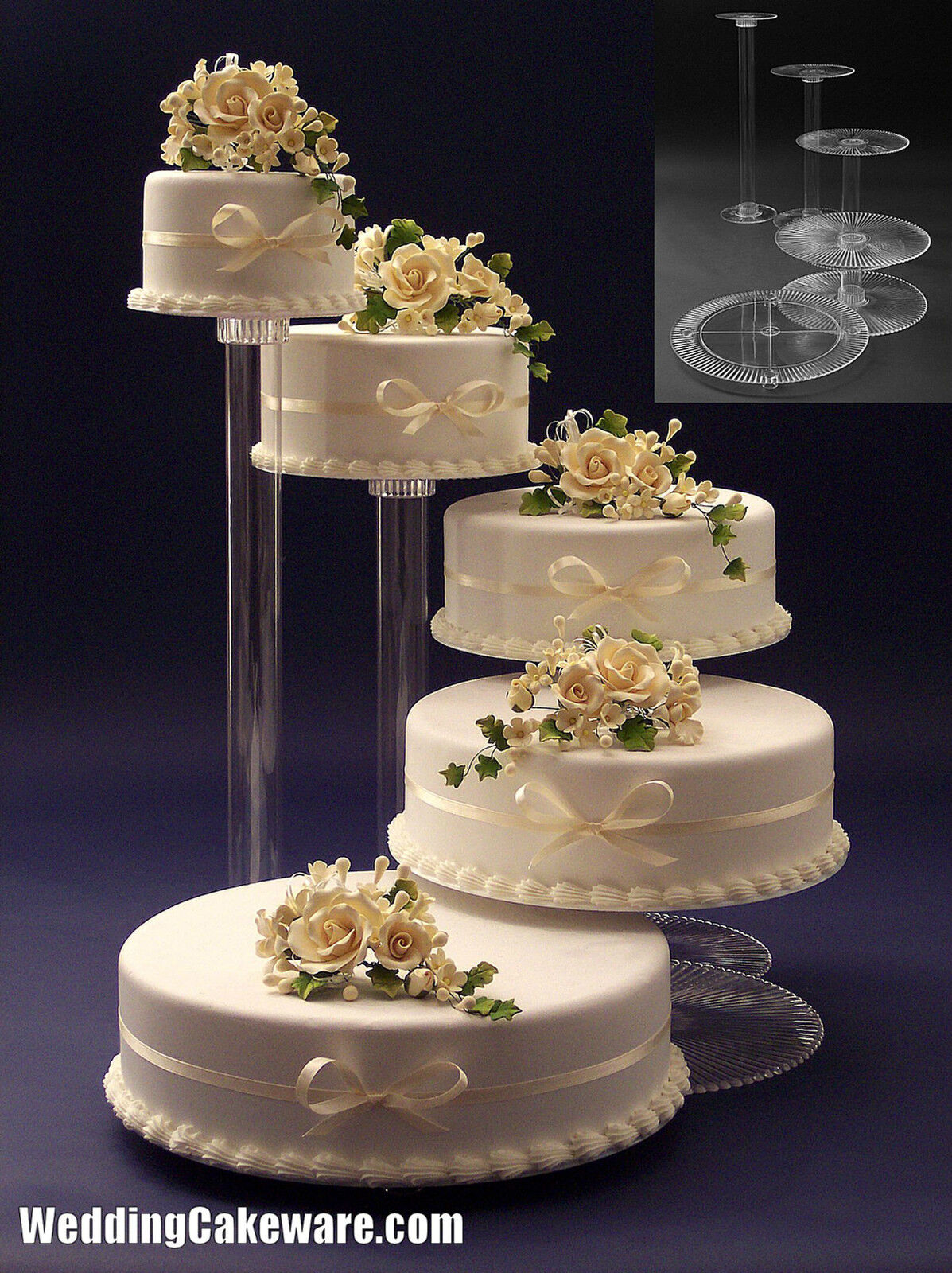 wedding cake stand rental