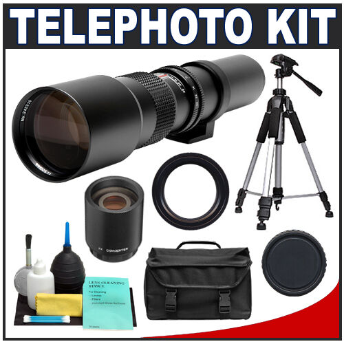 500mm 1000mm Telephoto Lens for Canon Rebel XS T1i T2i T3 T3i T4i DSLR Camera in Cameras & Photo, Lenses & Filters, Lenses | eBay