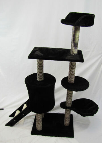 53" New Cat Tree / Cat Furniture Scratcher- Dark Brown in Pet Supplies, Cat Supplies, Furniture & Scratchers | eBay