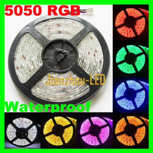 5M RGB 5050 Waterproof SMD Flexible LED Strip light 300 Leds 12V for car in Consumer Electronics, Vehicle Electronics & GPS, Car Electronics Accessories | eBay