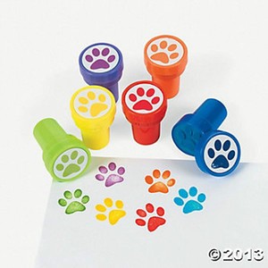 Dog ink stamps