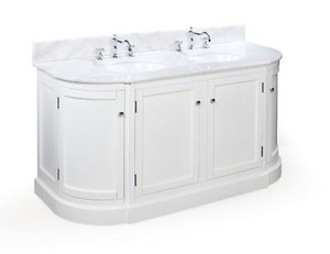 Double Sink Bathroom Vanity on 60  Double Sink Faucet Marble Bathroom Vanity 099   Ebay