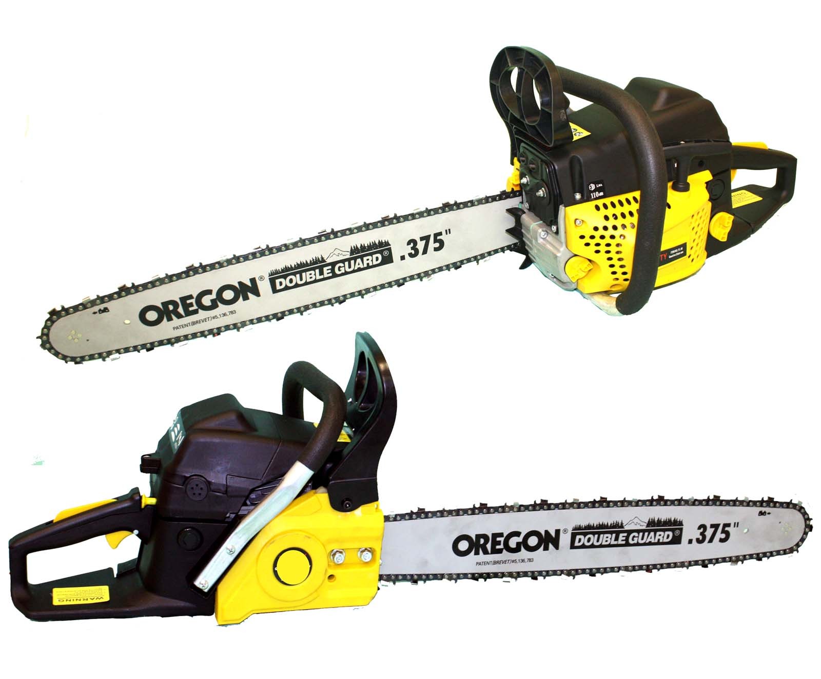 60CC 22" GASOLINE CHAINSAW CUTTING WOOD 2300W GAS POWER GAS CHAIN SAW