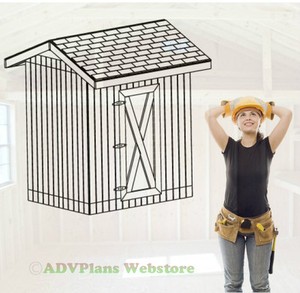 6X8 Storage Shed Plans Free