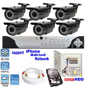 best security camera dvr iphone on ... iPhone Netwok DVR 700TVL Sony CCD 72IR Lens Outdoor Security Camera