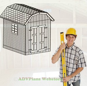 8X10 Outdoor Shed Plans