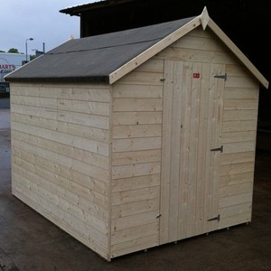  -GARDEN-SHED-HEAVY-14MM-TONGUE-AND-GROOVE-APEX-ROOF-HUT-WOODEN-STORE