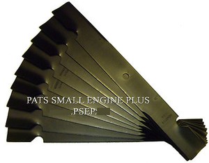 9 PK LAWN MOWER BLADES: FERRIS 1520842S 5020842 SCAG 48111 481708 482879