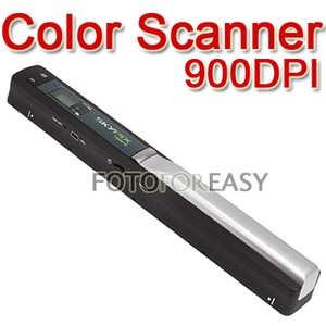 Handheld Book Scanner on 900dpi Handheld Portable Handyscan Document Book Photo Cordless A4