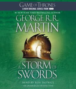 A Storm of Swords Bk. 3: A Song of Ice & Fire - George R. R. Martin (Audiobook) in Books, Audiobooks | eBay