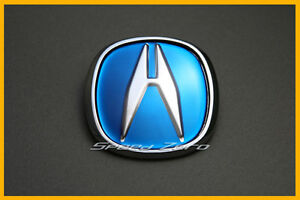 2004 Acura  Type on Acura Jdm Blue Hood Trunk Emblem Logo Badge Integra Rsx Type R Tsx Tl