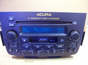 Acura  2004 on Acura Mdx Cd 6 Disc Player Bose Radio Changer 3tf4 2002 2003 2004