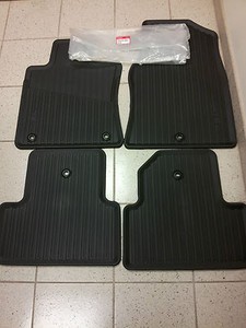 Acura Weather on Acura Oem Factory All Weather Floor Mat Set 2009 2012 Tl Awd Black