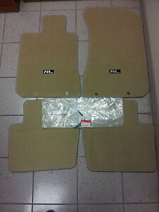 2008 Acura on Details About Acura Oem Factory Floor Mat Set 2005 2008 Rl Ivory