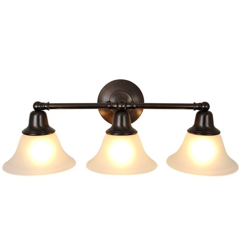 Rubbed Bronze Bathroom Light Fixtures