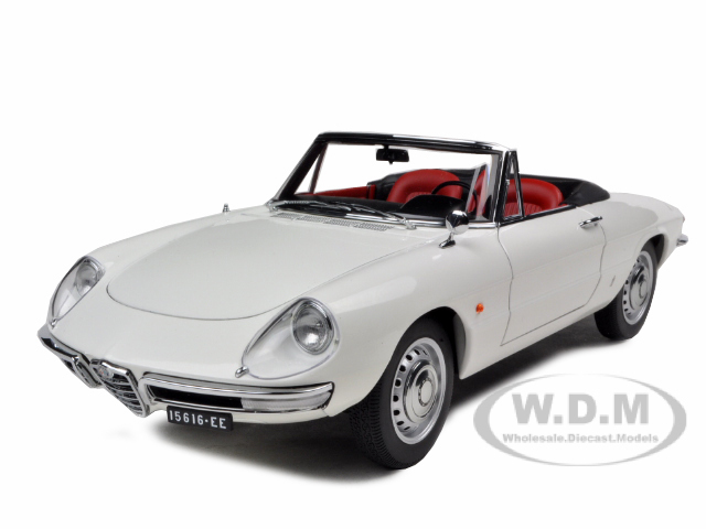 ALFA ROMEO 1600 DUETTO SPIDER WHITE 1 18 AUTOART eBay