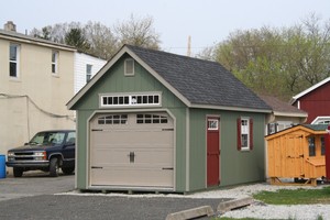 Wood Storage Sheds