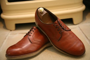Details about Alden Men's Made In USA Brown Leather Shoes Size UK 11.5