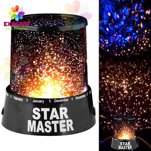 Star Light Lamp on Sky Star Master Night Light Colorful Lighting Projector Lamp   Ebay