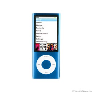 Ipod Nano Camera  Generation on Apple Ipod Nano Blue 5th Generation 8gb Mp3 Player A1320 W Camera