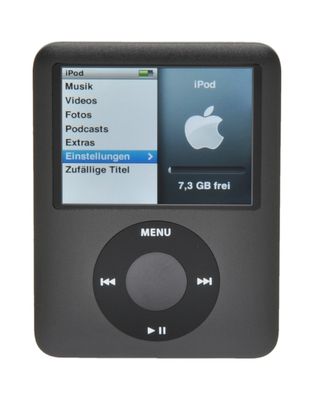 Ipod  Generation  on Apple Ipod Nano 8gb Black 3rd Generation Old Model