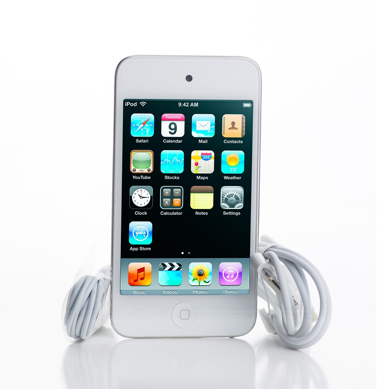 Apple iPod touch 4th Generation White (8 GB) mp3 music player eBay