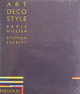 Art Deco Style Bevis Hillier and Stephen Escritt