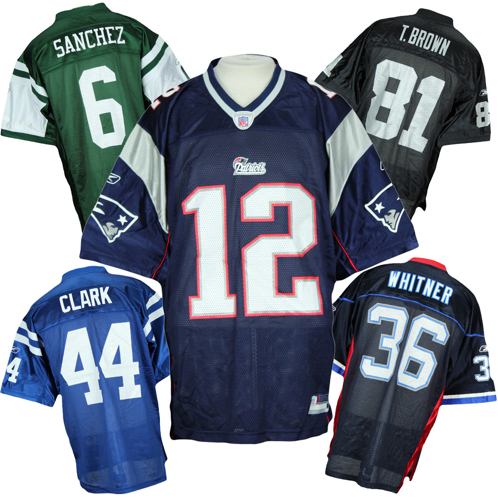 Assorted NFL Reebok Replica Jerseys | AFC Teams Patriots ...