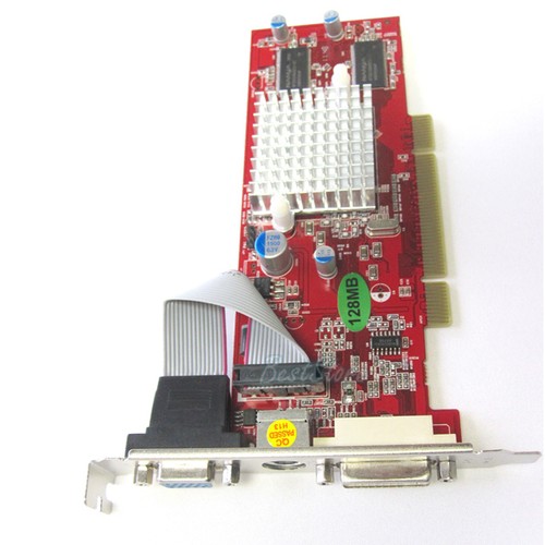 New In Box ATI Rage 128 VR 32MB PCI 2D 3D VGA Desktop Video Graphics