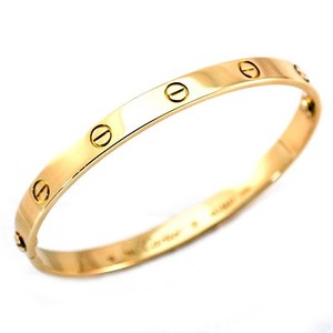 Authentic-Cartier-Classic-Love-18K-Solid-Yellow-Gold-Bracelet-Bangle ...