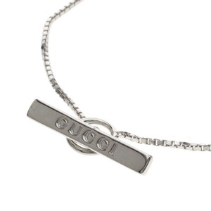 Details zu Authentic GUCCI 18K White Gold Bracelet Lariat