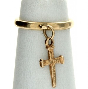 > Precious Jewelry without  james  > Rings > & Fine Watches Metal ring charm avery  Fine Jewelry cross