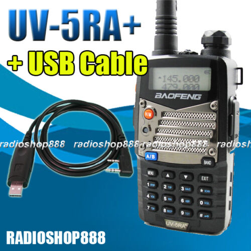 BAOFENG Dual band radio UV-5RA Plus VHF/UHF 136-174 / 400-480 UV-5R + USB Cable in Consumer Electronics, Radio Communication, Ham, Amateur Radio | eBay