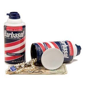 BARBASOL TRAVEL CAN SAFE FREE SHIPPING & A FREE GIFT in Everything Else, Personal Security, Other | eBay