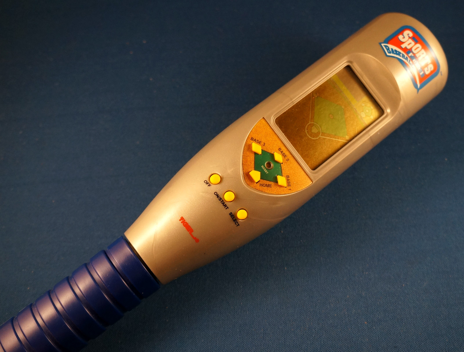 BASEBALL BAT REAL FEEL SPORTS HANDHELD TIGER ELECTRONIC VIDEO LCD KIDS TOY GAME eBay