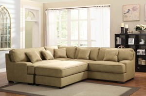 Living Room Furniture Sets Sale on Beige Faux Leather Sofa Sectional Living Room Furniture Set Sale