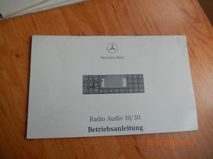 Mercedes audio 30 manual