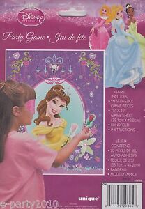 Belle Birthday Party on Belle Party Game Poster Birthday Party Supplies Disney Princess Beauty
