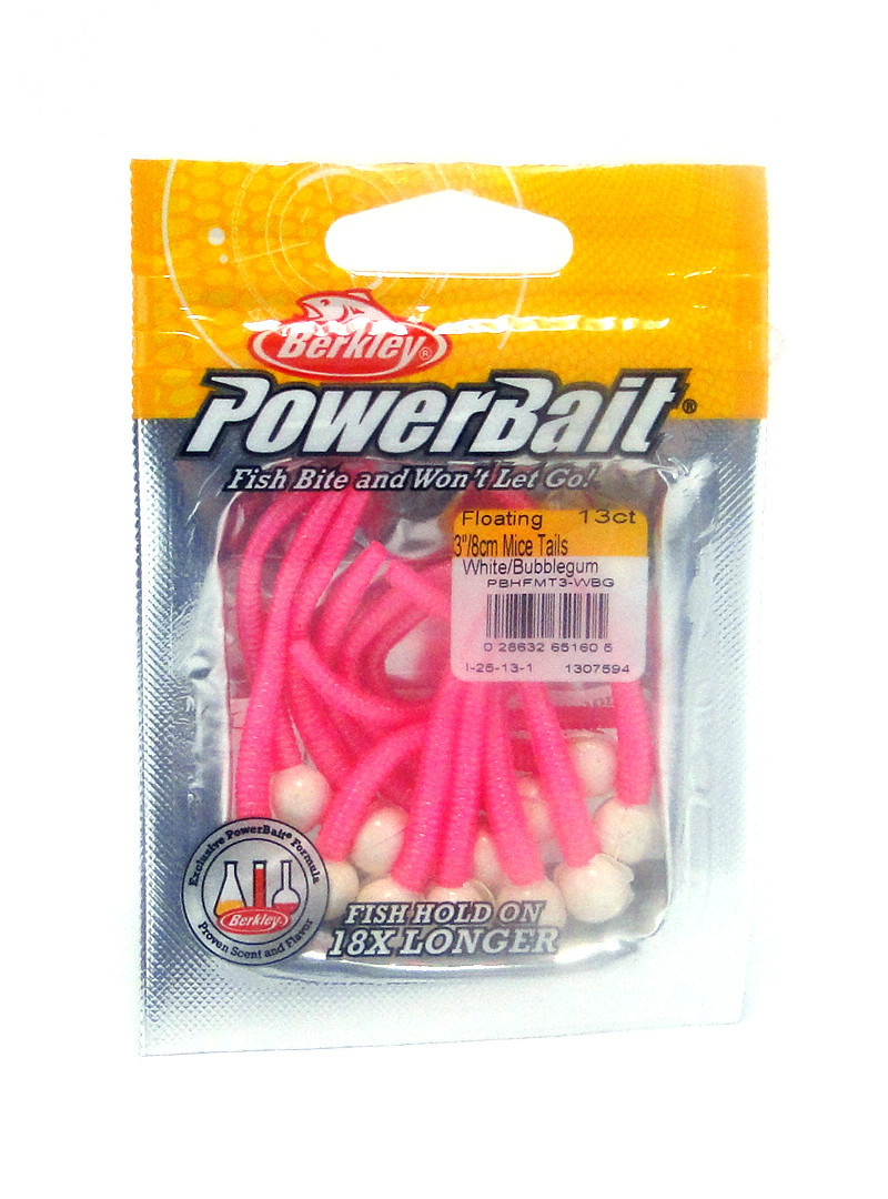 Berkley Powerbait Mice Tails Floating Power Egg Trout Worm 13 Ct Select