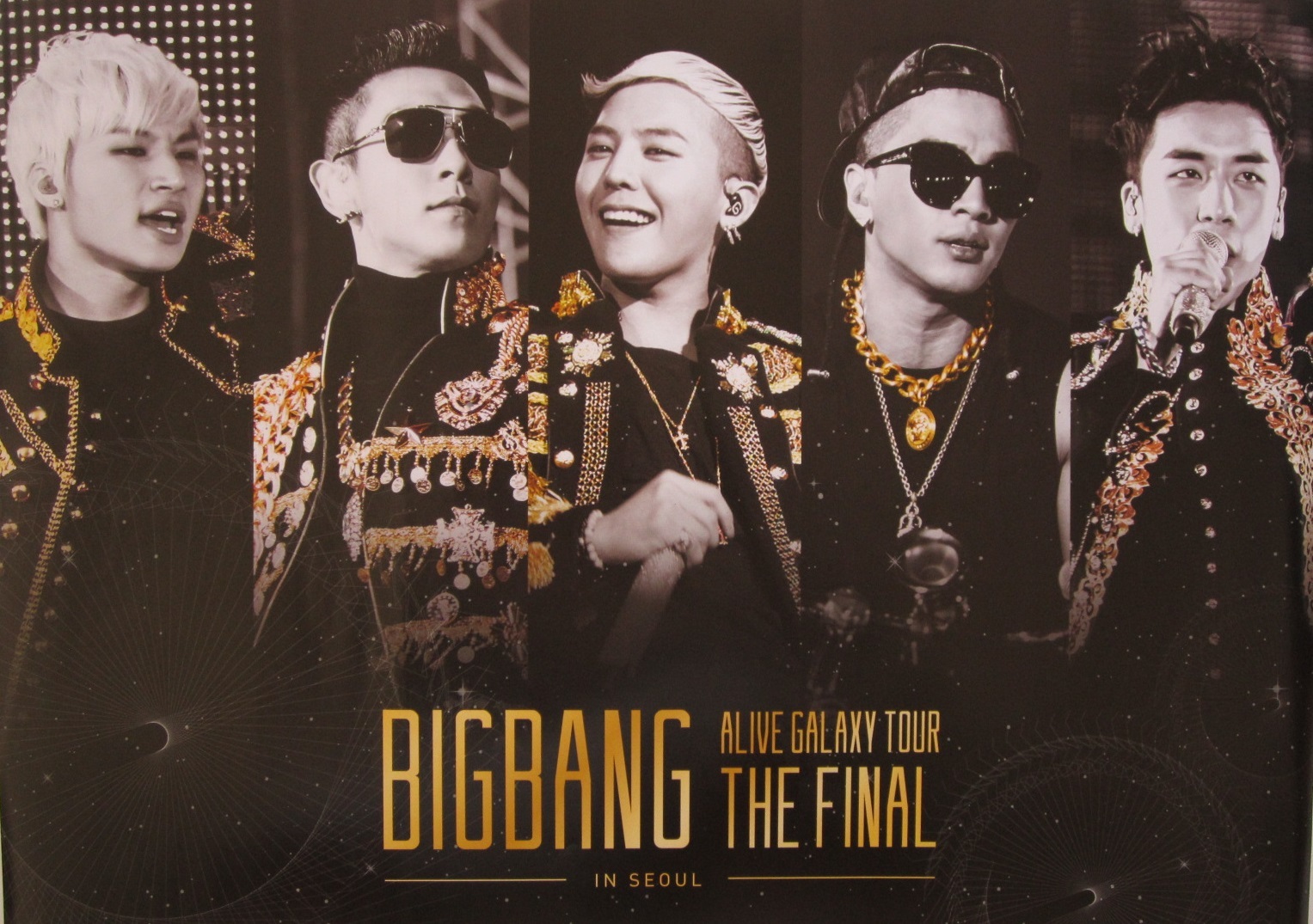 BIG BANG "ALIVE GALAXY TOUR" ASIAN PROMO POSTER - K-Pop ...