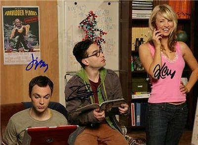 BIG BANG THEORY CAST SIGNED PHOTO 8X10 RP KALEY CUOCO in Entertainment Memorabilia, Autographs-Reprints, Music | eBay