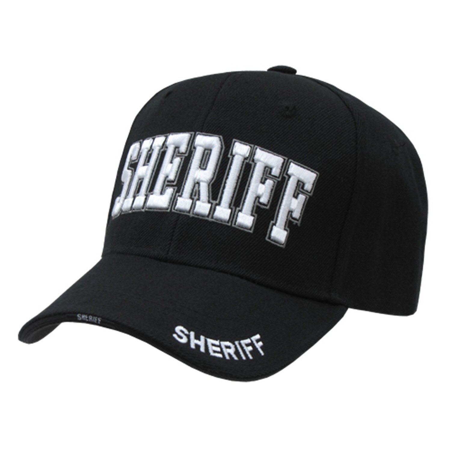 BLACK SHERIFF LAW ENFORCEMENT HAT HATS CAP CAPS eBay