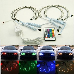 Multicolored e46 bmw angel eyes #3