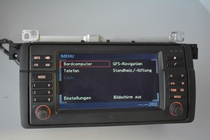 Bmw cd navigation system monitor screen #5